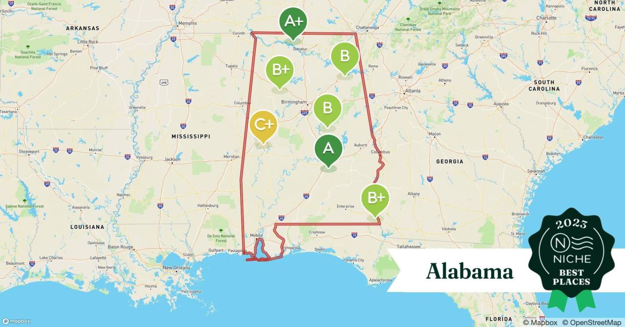 2023 Safe Places To Live In Alabama - Niche