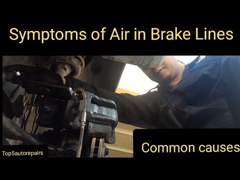 Symptoms Of Air Trapped In Brake Lines & Common Causes - Youtube