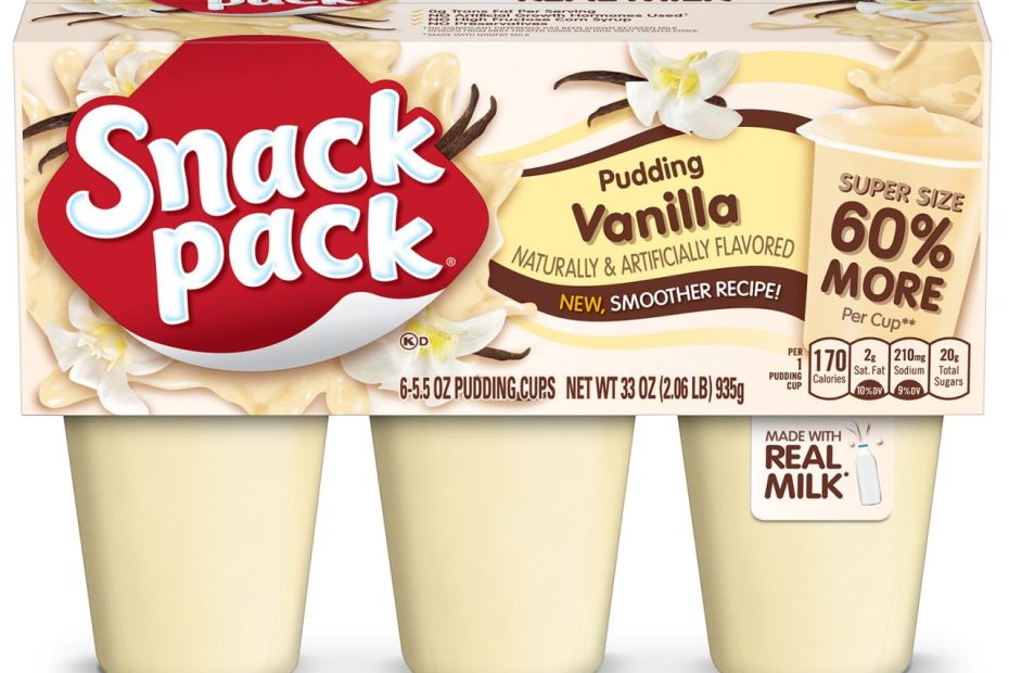 Pudding Snack Pack Vani Lốc 4 Hũ | Aa Stop & Shop