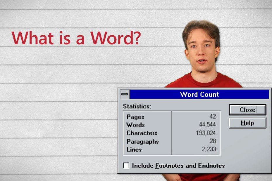 What Counts As A Word? - Youtube