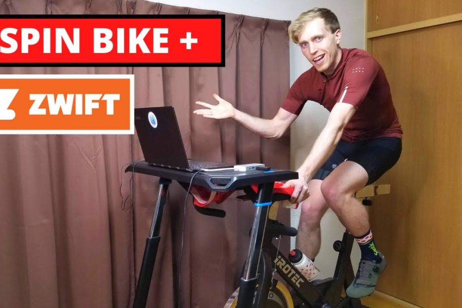 My Indoor Cycling Setup Tour - How To Use A Spin Bike On Zwift - Youtube