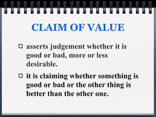 The 3 Claims | Ppt
